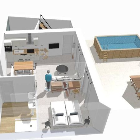 Nocnoc - Le Terrazzo - Petite Piscine Et Jardin En Ville Montpellier Ngoại thất bức ảnh