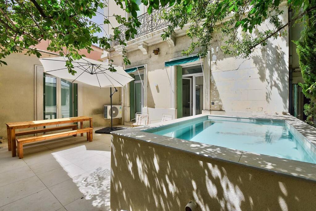 Nocnoc - Le Terrazzo - Petite Piscine Et Jardin En Ville Montpellier Ngoại thất bức ảnh